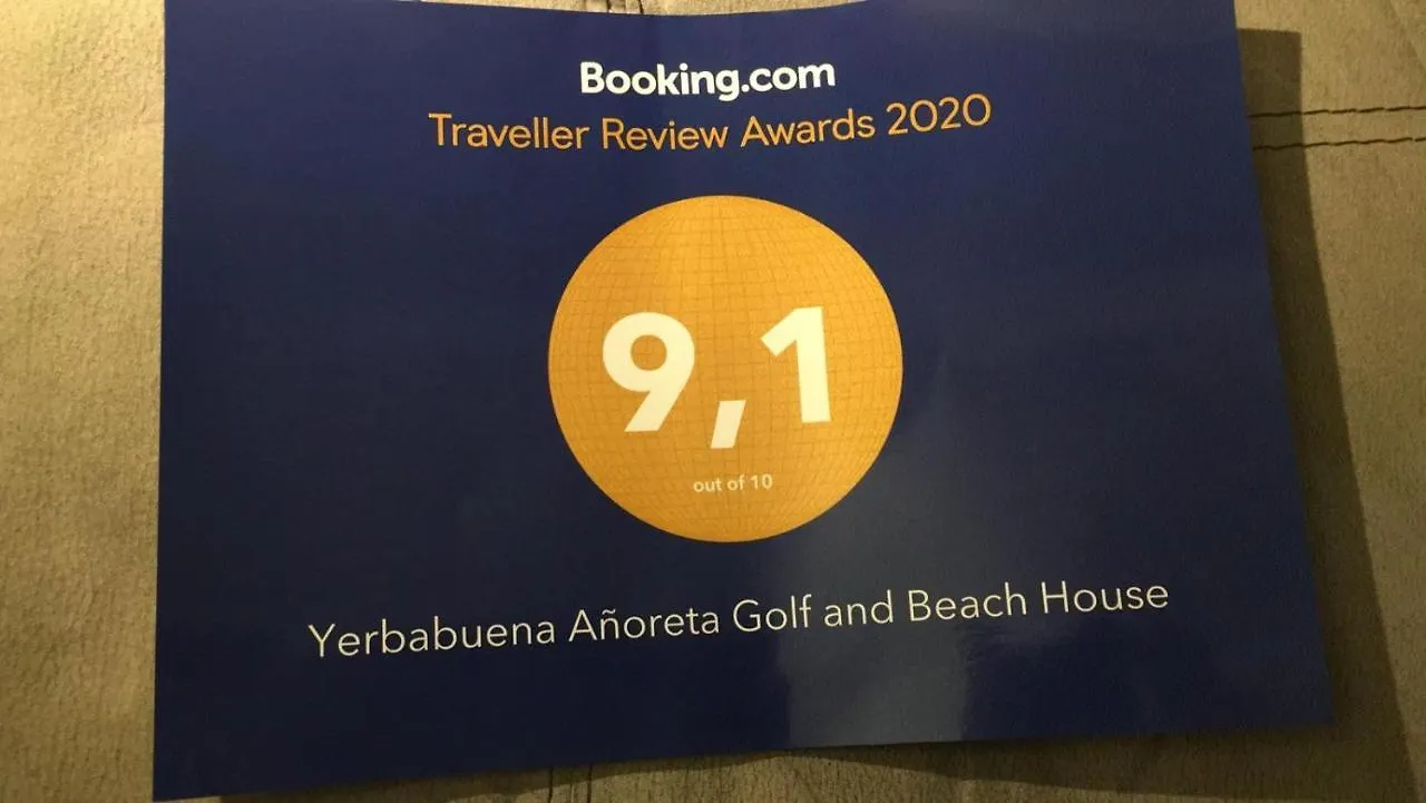 Сasa de vacaciones Yerbabuena Añoreta Golf&Beach House Villa Rincón de la Victoria